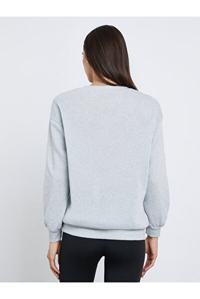 Take Two By Styli Grey Chicago Graphic Regular Fit Sweatshirt