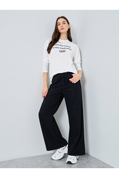 Take Two By Styli Women White Slogan Oversized T-Shirt