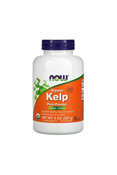 Now Iod de Kelp, Pudră pură, Alimente, 227g