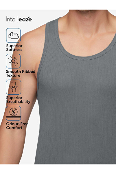 Styli Cotton Modal Sleeveless Vest