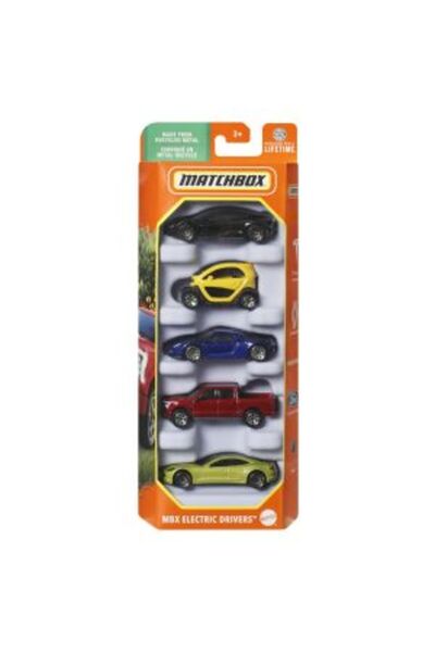 Matchbox SET 5 ELECTRICE MASINUTE METALICE MBX SCARA 1:64