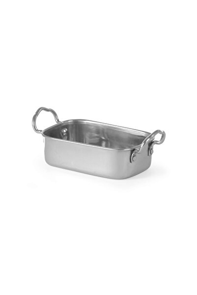 HENDI Tavă de servire pentru gustări, oțel inoxidabil, 185x95x(Î)45 mm