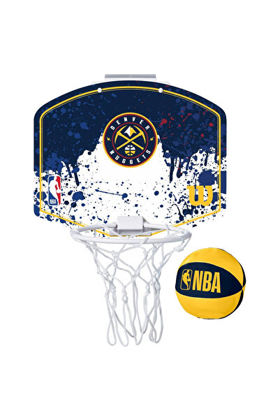 Wilson NBA Team Denver Nuggets Mini Hoop, Unisex basketball backboards