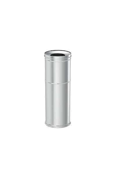 İzmir Fırça Luna Flat Lid Trash Can - 4100560185