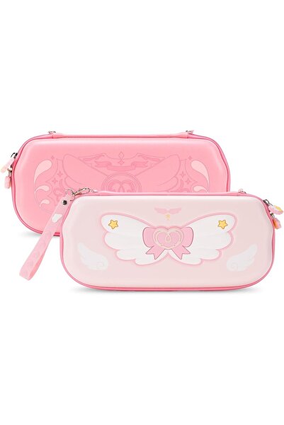 GeekShare حقيبة حمل سفر متوافقة مع Switch 2 (2025)، حقيبة تخزين صلبة مع 12 لعبة C