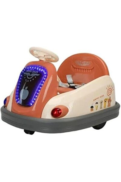 Generic سيارة كهربائية للأطفال 6 فولت - دوران 360 درجة مع موسيقى وأضواء LED و...