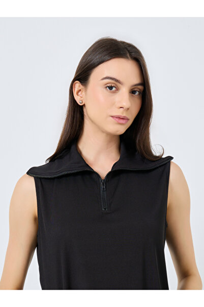 Take Two By Styli Black Ribbed Tank Top and Trousers Co-Ords