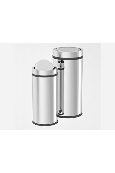 İzmir Fırça Luna 11 Lt Rotating Lid Trash Can - 4100559707