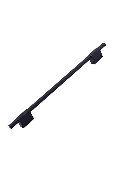 Badem10 Dimensiune Negru Metal 224 mm Accesoriu pentru mâner de mobilier Mânere lungi pentru dulap Mâner pentru sertar de bucătărie Mâner pentru ușă