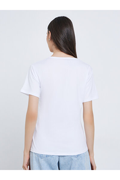 Take Two By Styli Slogan Print Regular Fit T-Shirt