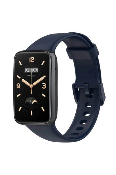 Edman Curea din silicon pentru Xiaomi Mi Band 7 Pro, albastră