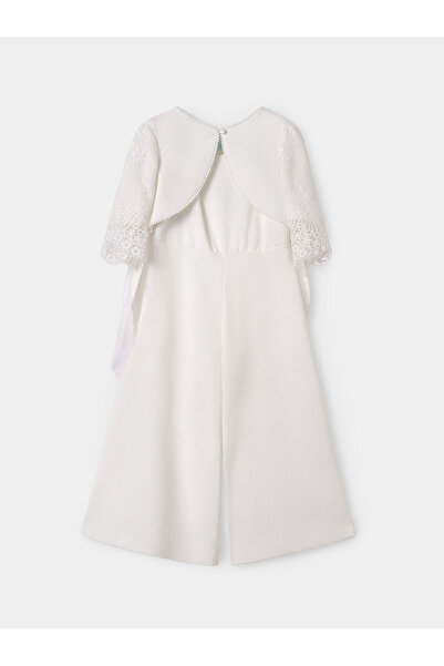 Abel & Lula Ολόσωμη φόρμα abel lula για κορίτσια 5258 Λευκή