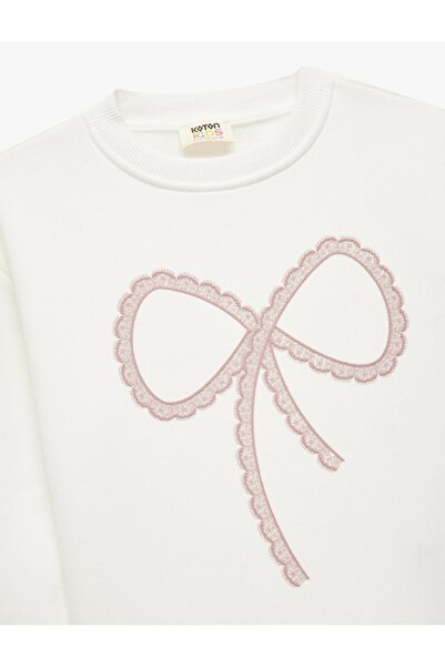 Koton Dívčí mikina 6Wkg10209Ak EKRU