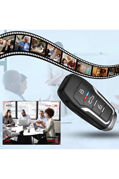 iUni Mini cameră RMS25, Full HD, card MicroSD de 8 GB, detectare mișcare