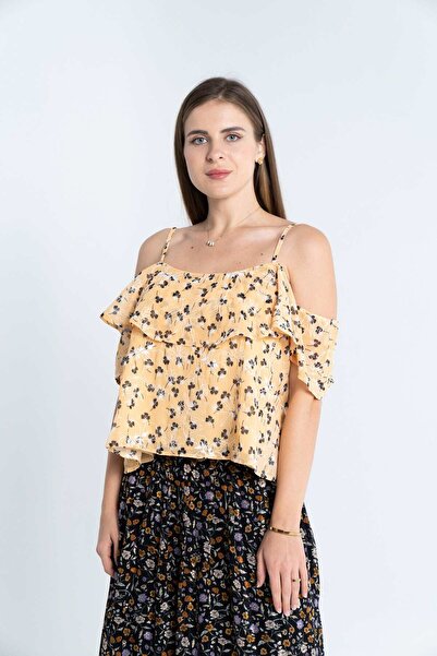 mica Floral Off-Shoulder Top