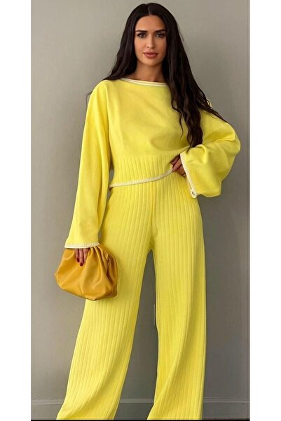 badibadii Női, laza szabású kötöttáru kétrészes szett – modern és stílusos kombináció