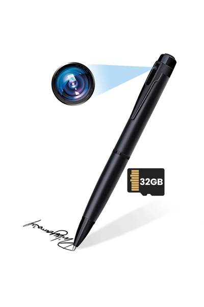 iUni Mini cameră Pix W10, Full HD, card MicroSD de 32 GB, înregistrare audio-video, fotografie