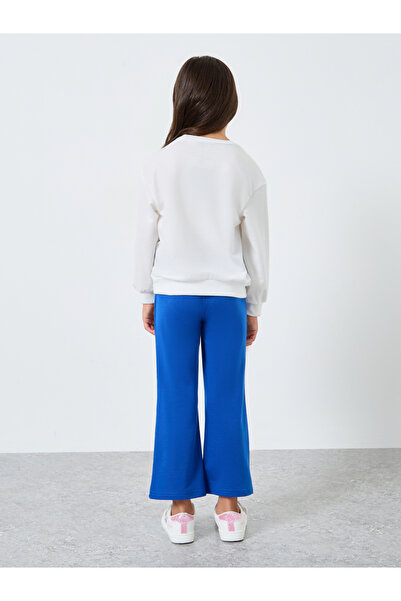 Styli Girls Central Park Print Sweatshirt and Trousers Set