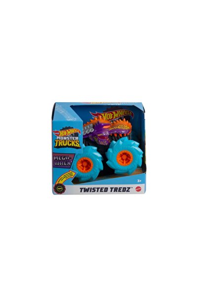 Mercaton HOT WHEELS MONSTER TRUCK MASINUTA TWISTER TREDZ MEGA WREX ALBASTRU SCARA 1:43