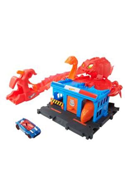 mattel Hot Wheels City Enemy Track Police Station