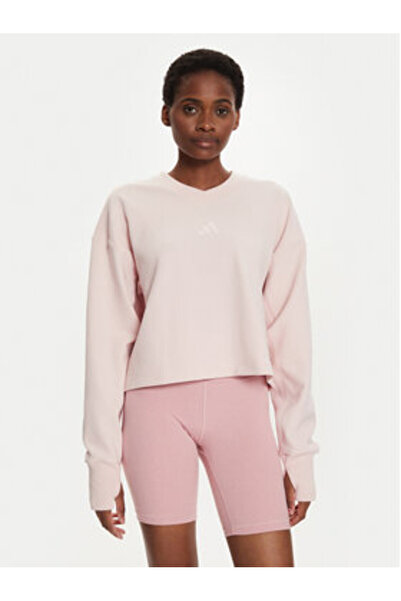 adidas Γυναικείο Φούτερ IY6832 Ροζ