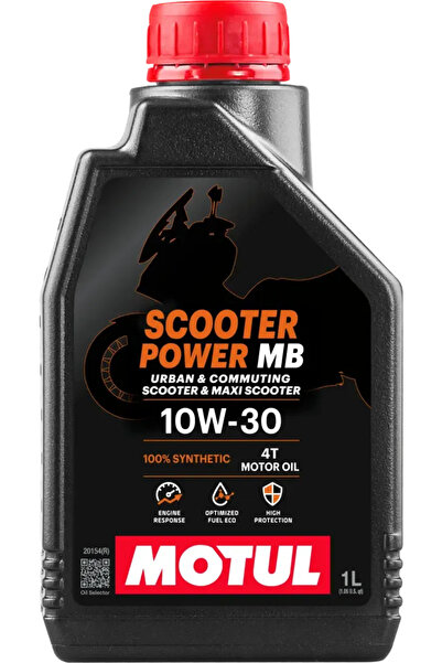 Motul SCOOTER POWER 10W30 MB MOTOSİKLET YAĞI (1 LT)
