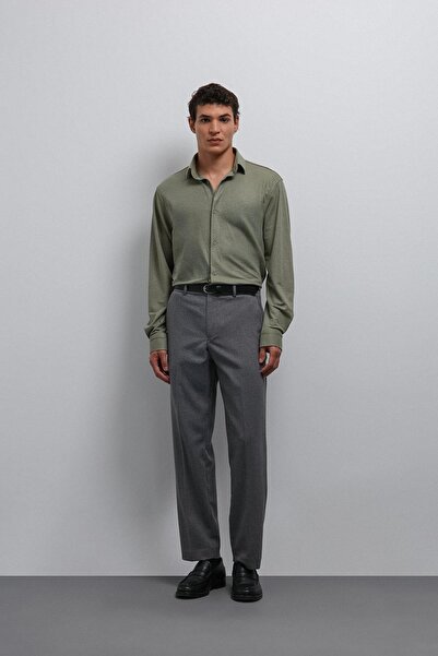 Antioch Khaki Relax Fit Men's Shirt