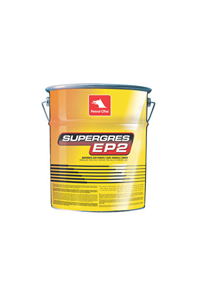 Petrol Ofisi Super Gres EP 2 Unguent / Vaselină Multi-Scop – NLGI 2, Presiune Extremă 15 KG