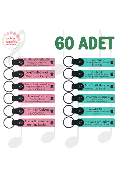 miawiki سلسلة مفاتيح جلدية مكتوبة شخصية، بنفسجي وأزرق داكن، عمل حصري لوكالات ...