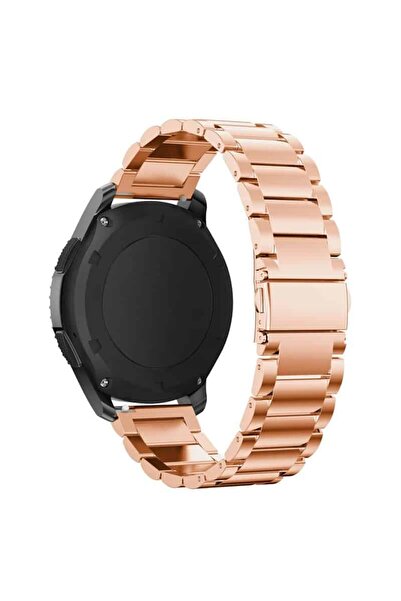 Edman Curea de schimb 3Z pentru Samsung Watch Active, 20 mm, universală, auriu-roz