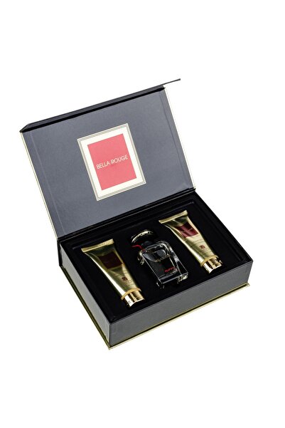 velve Set Cadou Bella Rouge Apa de Parfum 100ml + Gel De Dus 100ml + Lotiune ...