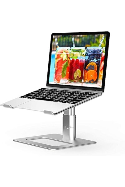 QUAL BRAND Suport ergonomic reglabil pentru laptop din aluminiu