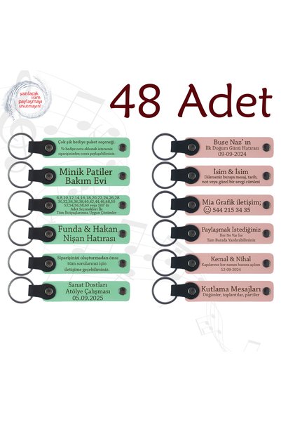 miawiki Promotional Keychain with School Information Written on It, Purple & ...