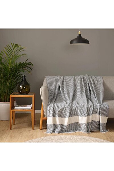 Karaca Home Wilma Antrasit Koltuk Örtüsü 170 x 210 Cm
