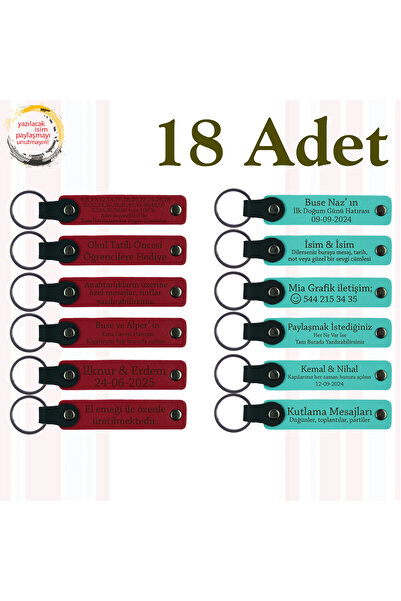 miawiki سلسلة مفاتيح جلدية للهدايا مع رسالة شخصية، بنفسجي وأزرق داكن، مجموعة ...