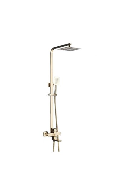 OEM Premium Shower Column, Built-in Model, 30 cm Rain Showerhead, 3 Functions, Handheld Shower, Stainles