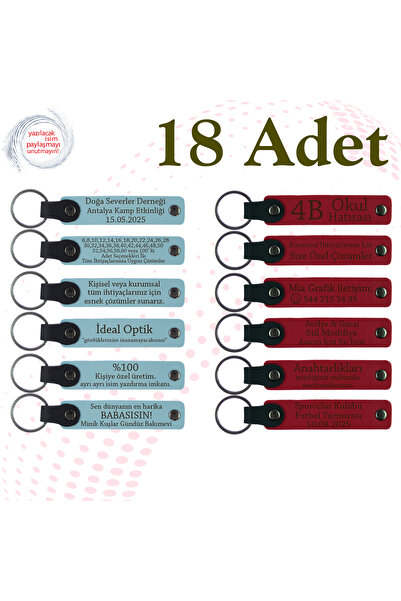 miawiki سلسلة مفاتيح جلدية للهدايا مع رسالة شخصية، بنفسجي وأزرق داكن، مجموعة ...