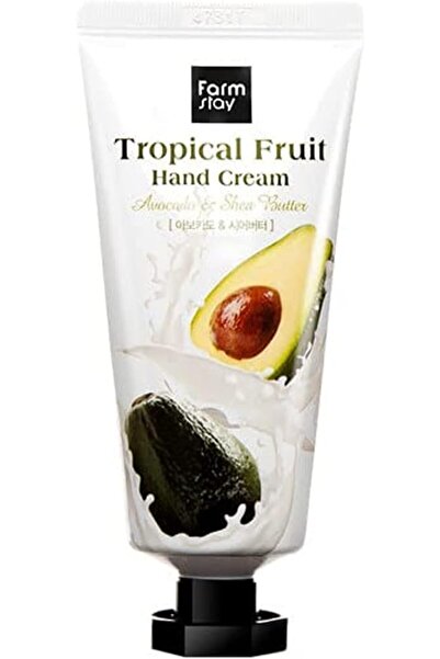 Farmstay Tropical Fruit Hand Cream with Shea Butter and Avocado, 50 ml