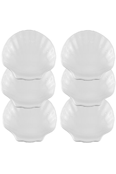 Culinaro Set 6 boluri ramekin din portelan Sea Food Mida 8,5cm