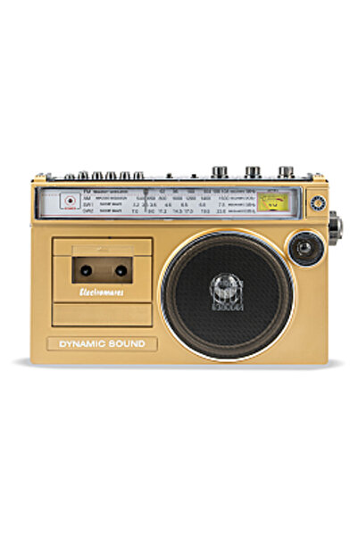 Electromures Bluetooth Speaker with Cassette Player and Radio EM 1011, Wood