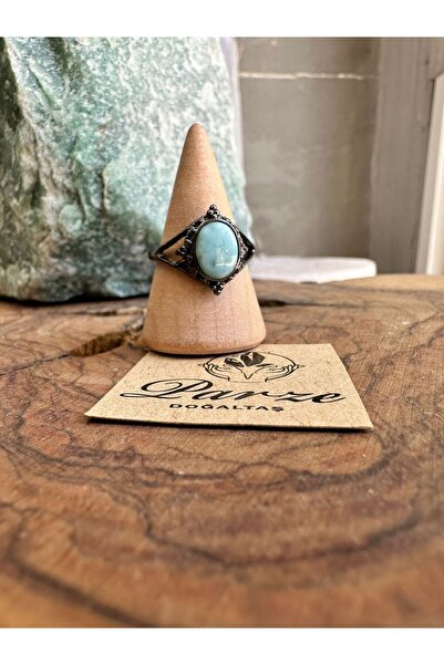 parze doğaltaş خاتم من حجر اللاريمار الطبيعي