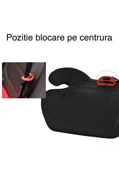Phuture Inaltator auto cu manere, 15-36 kilograme, sistem de prindere in centura de siguranta, Negru