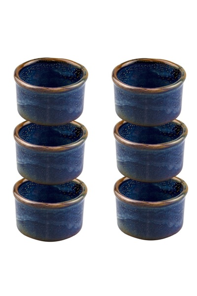 Culinaro Set 6 boluri portelan Laguna 9x5,3cm, 350ml