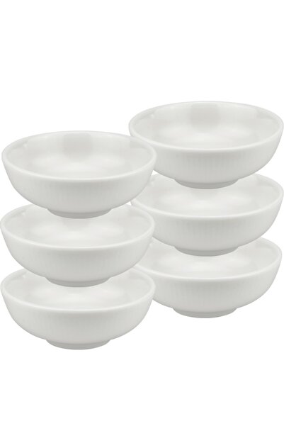 Culinaro Set 6 boluri ramekin White Moss din portelan 8xh2,8cm, 60ml