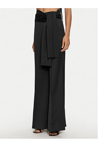 Access Fashion Γυναικείο Παντελόνι από Υφασμάτινο 44-5104 Μαύρο