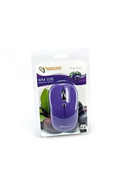 SBOX Mouse wireless WM-106 purple