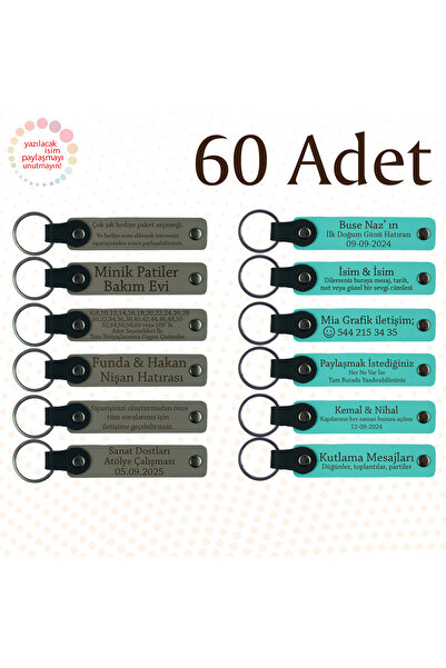 miawiki سلسلة مفاتيح جلدية مكتوبة شخصية، بنفسجي وأزرق داكن، عمل حصري لوكالات ...