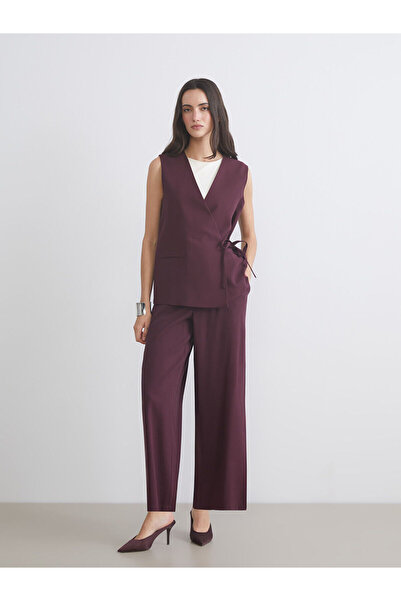 LC Waikiki Double Breasted Collar Women's Classic Vest