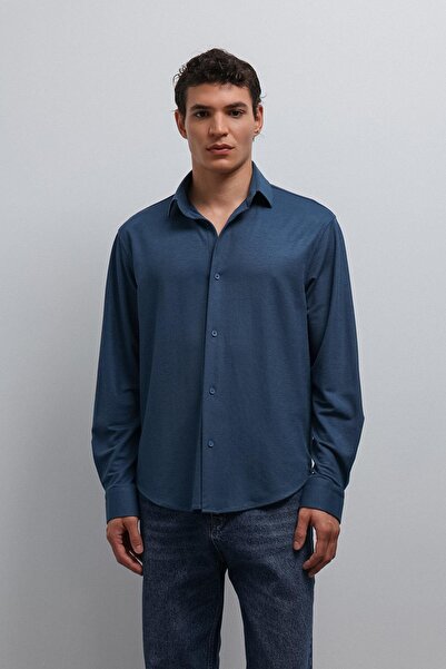Antioch Indigo Relax Fit Men's Shirt