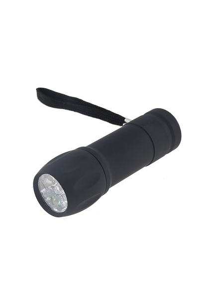 Lawazim Soft Grip Flashlight Set - 3 Piece Portable Compact Pocket Torch for Travel Emergency